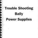 Bally Power Supplies manual
