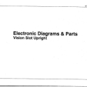 I.G.T. Vision Slot Upright, Electronic Diagrams & Parts Manual